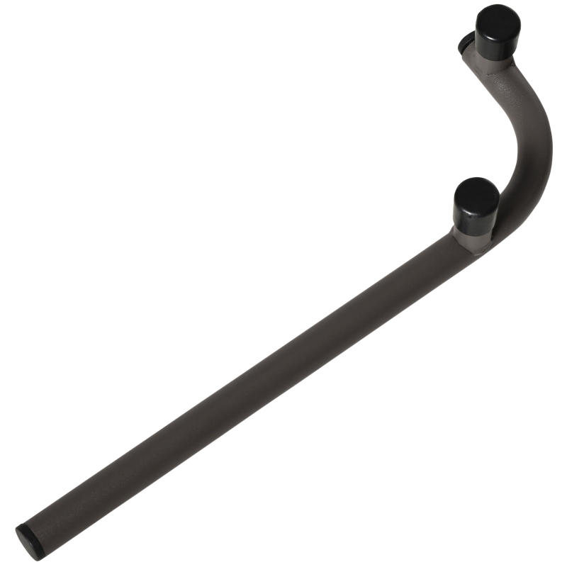 Outsunny fotel wiszący kosz wiszący ze stelażem z poduszką dla 1 osoby składany kosz