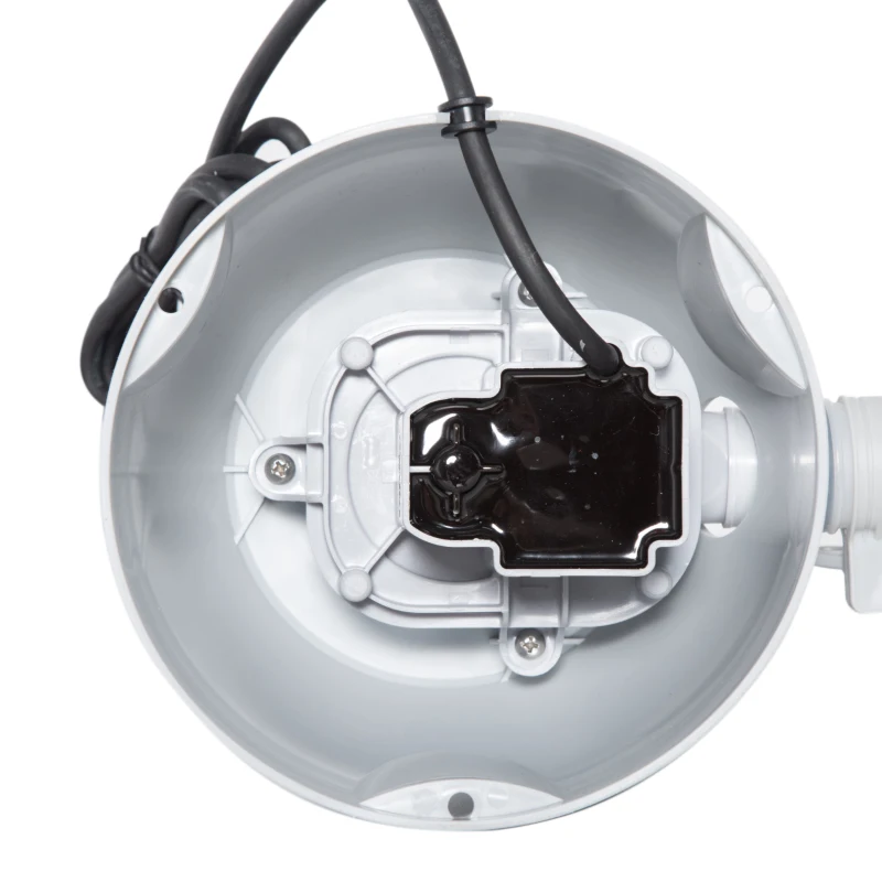 Outsunny Pompa de filtrare de 90W pentru piscine cu bile de filtrare, debit maxim 4000L/H, Gri