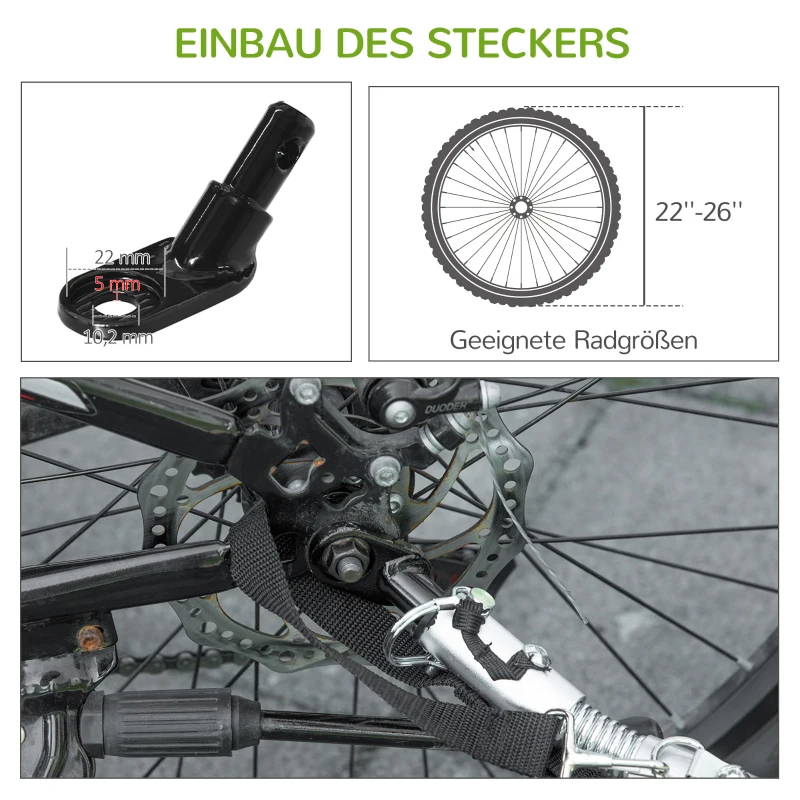 Pawhut 2-in-1 hondenaanhanger voor huisdieren opvouwbaar Oxford-stof groen