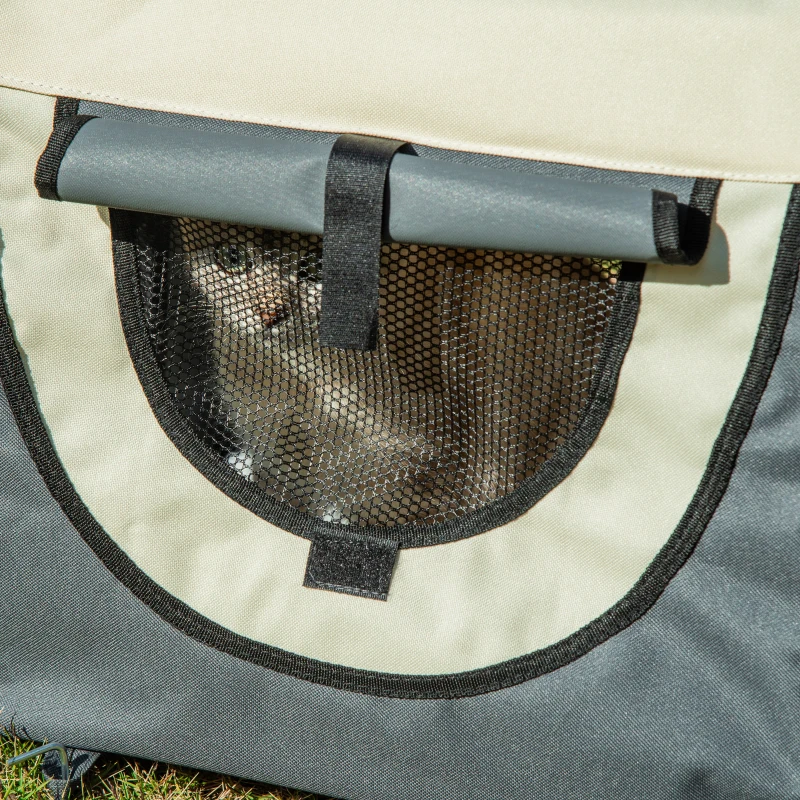 PawHut hondenbox inklapbare hondentransportbox dier 2 kleuren 5 maten