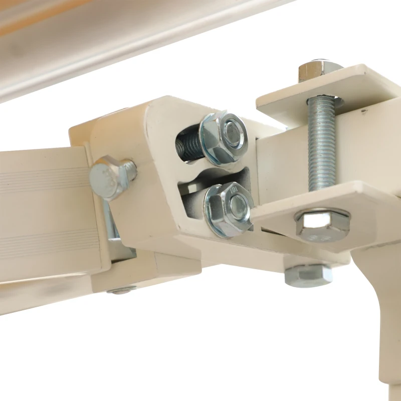 Outsunny® Markise Gelenkarmmarkise Sonnenschutz Creme 3,95x2,5m