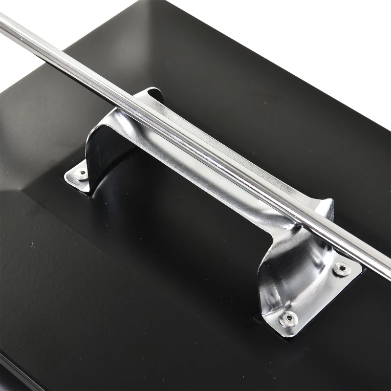 Outsunny® 30 L Kühlbox zum Warmhalten und Kühlen 24h Weinkühler Camping Edelstahl Schwarz