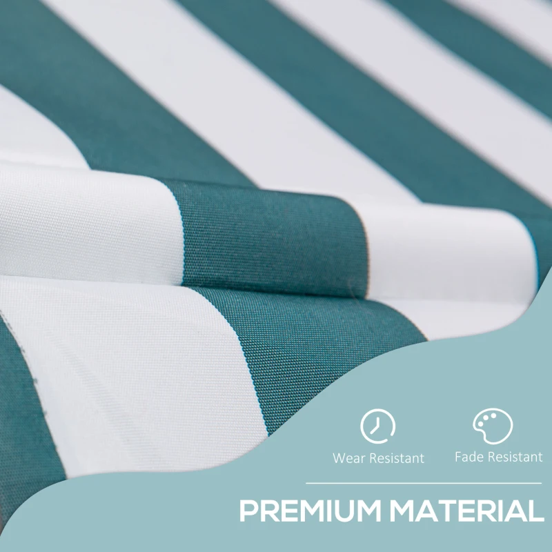 Outsunny 200 x 150cm Patio Adjustable Awning Floor- to-ceiling Retractable Shade,UV Protective