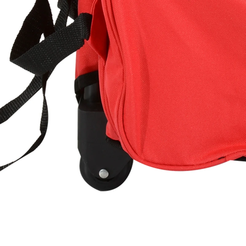 PawHut trolley 2 in 1 pentru animale, 35x27x49cm, rosu