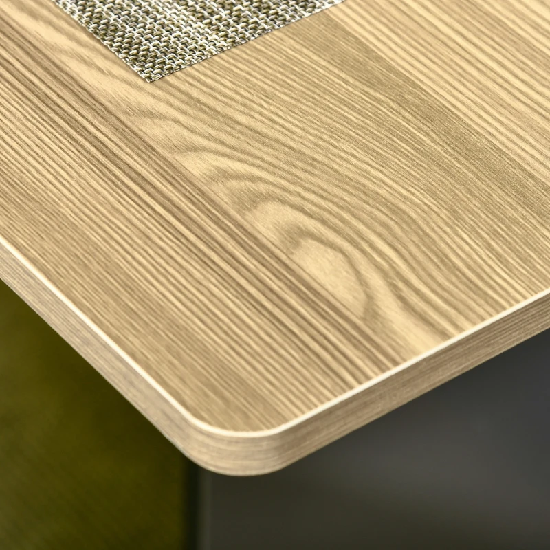 Homcom Masa Pliabila Sufragerie – 140×76×76 cm, Cu Dulap, Sertare & Roti(m-9)