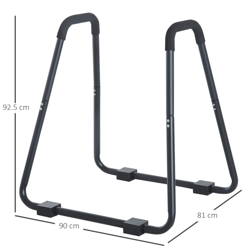 HOMCOM statie de scufundare pentru exercitii, 90x81x96,5cm