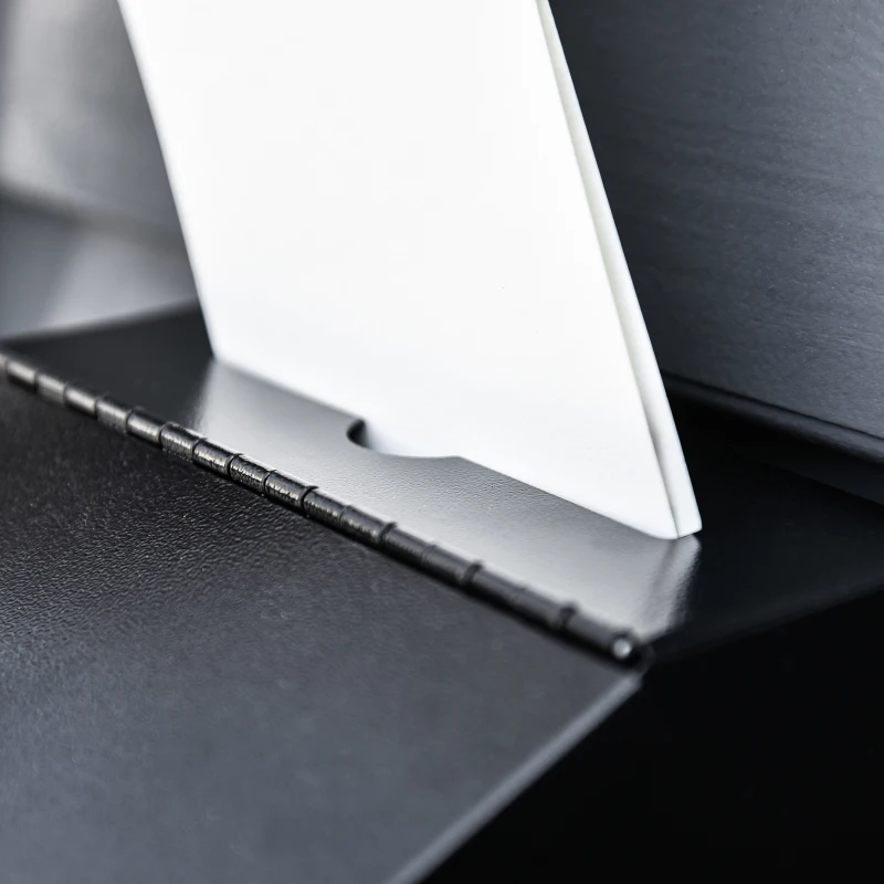 HOMCOM Vorschlagsbox Spendenbox Briefkasten zur Wandmontage Mailbox aus Stahl mit Schloss Sammelbox Schlüsselbox Schwarz 15 x 18 x 22 cm