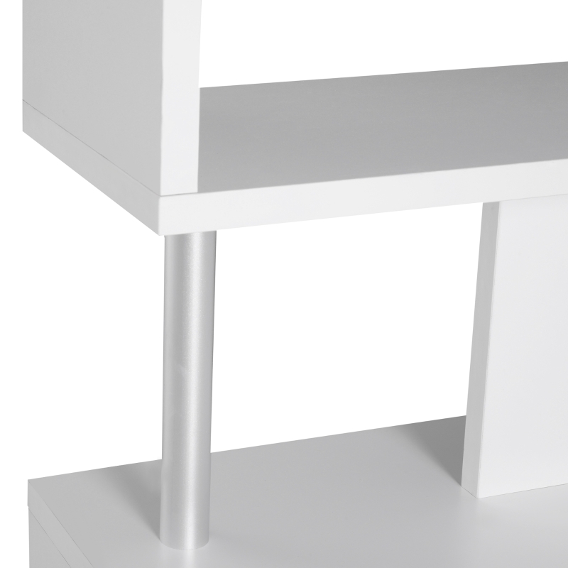 Homcom Mobilier Librarie cu 5 rafturi 12x28,6x160cm