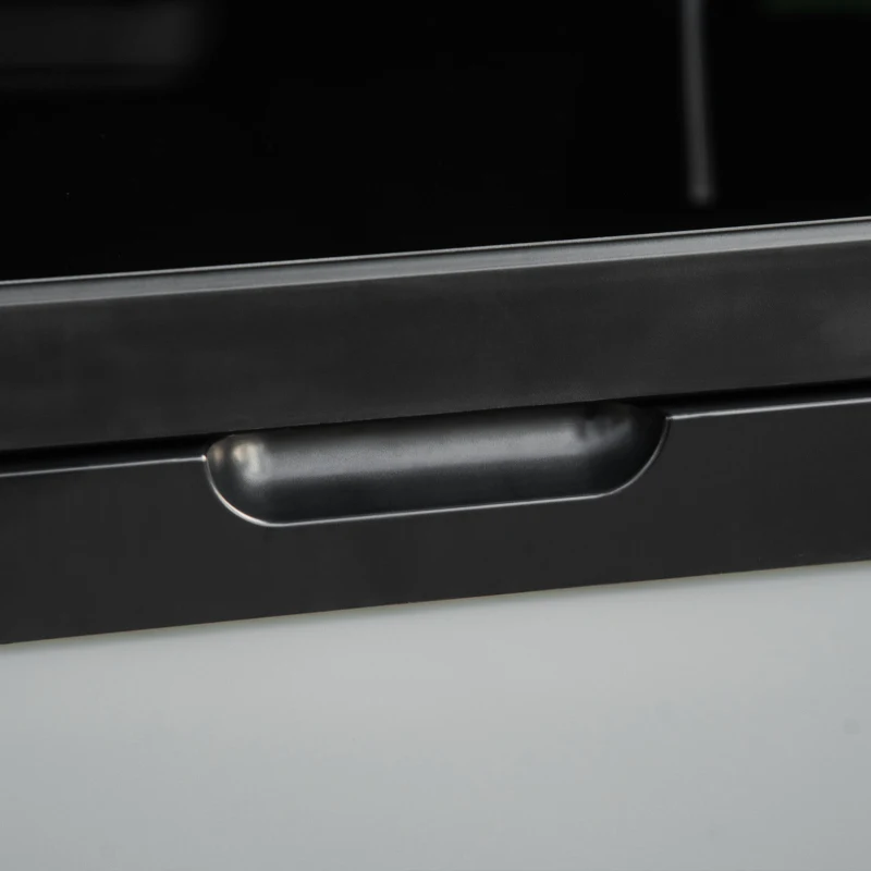 Outsunny Koelbox met stekker 50L LCD Display 2 Modi Compressor voor Auto Reizen en Boot Camper, Grijs en Zwart