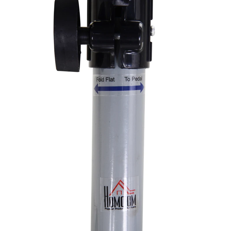 Homcom® Mini Trenażer Składany Bezstopniowa Regulacja Oporu Stal