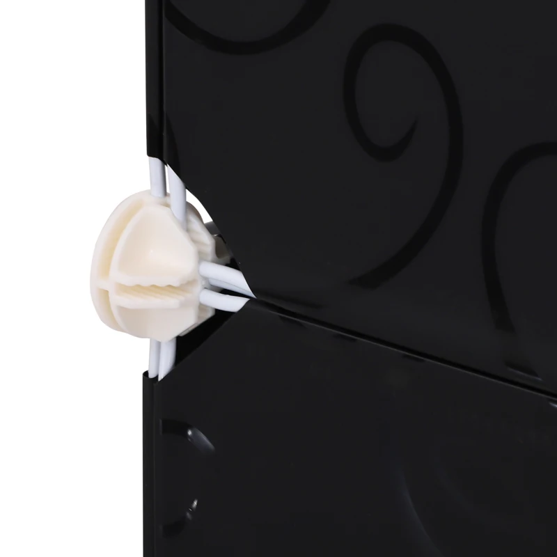 Homcom Dulap Modular 12 Cuburi DIY – Alb & Negru 111×47×145 cm