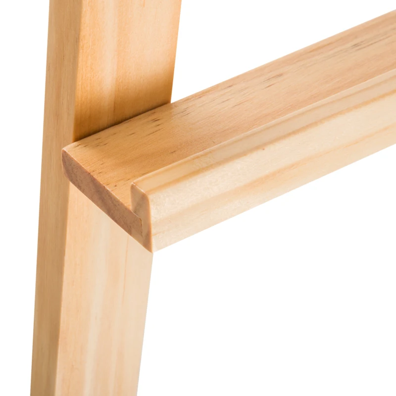 HOMCOM® Staffelei Atelierstaffelei 90° einstellbar Buche Natur