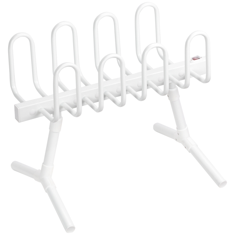 4 Pairs Electric Shoe Dryer White Aosom UK