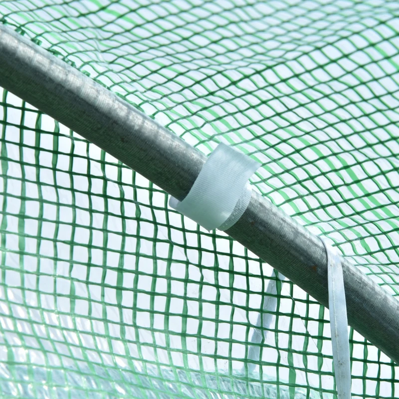 Outsunny 6 x 3 x 2m Walk-in Outdoor Garden Greenhouse Polytunnel with Door and Windows