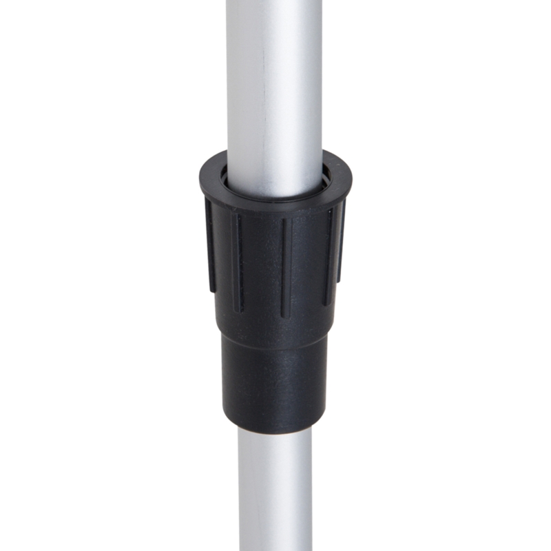 Outsunny Adjustable DISC Metal Detector Underground Gold Coin Digger Searcher Lightweight Treasure Jewelry Hunter with Waterproof Search Coil