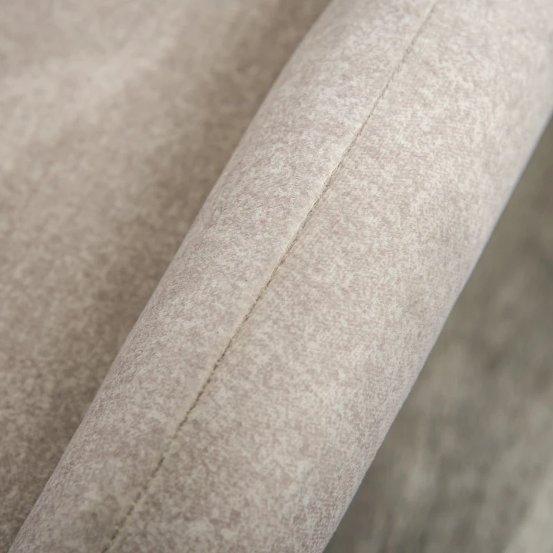 PawHut Sofá para Mascotas Tapizado en Terciopelo Suave Sofá Cama para Perros Gatos Medianos Pequeños Acolchado Grueso con Patas de Madera 70x40x28 cm Beige