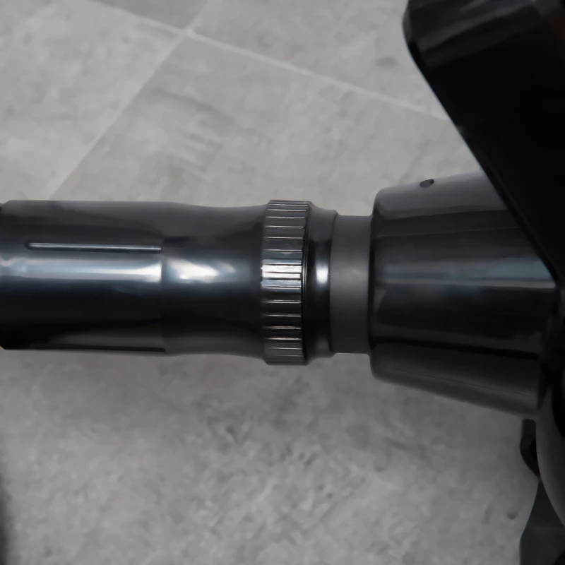 PawHut Séchoir pour animaux pulseur toilettage portable température réglable avec poignée 3 embouts - 2400W - noir