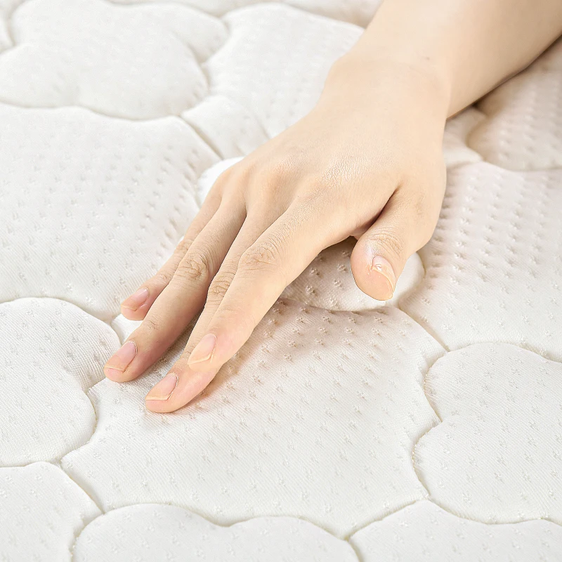 HOMCOM 3ft Single Mattress, 7 Inch Pocket Sprung Mattress in a Box with Breathable Foam, Individually Wrapped Spring and Medium Firm Hybrid, 190cmx90cmx18cm, White