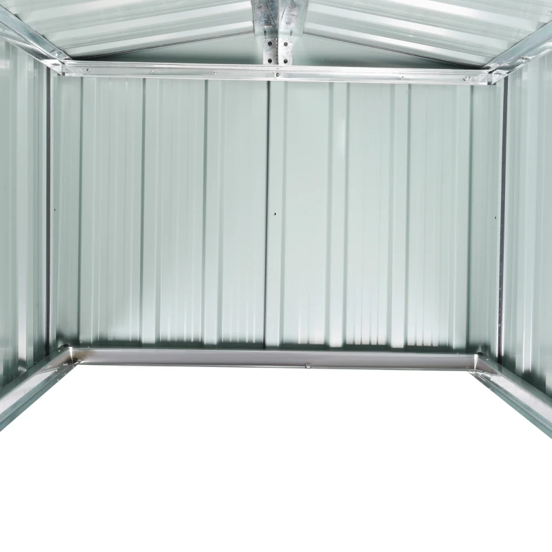 Outsunny Abri de Jardin pour Tondeuse à Gazon Robot-Tondeuse - Garage Tondeuse Robot - tôle Acier Noir