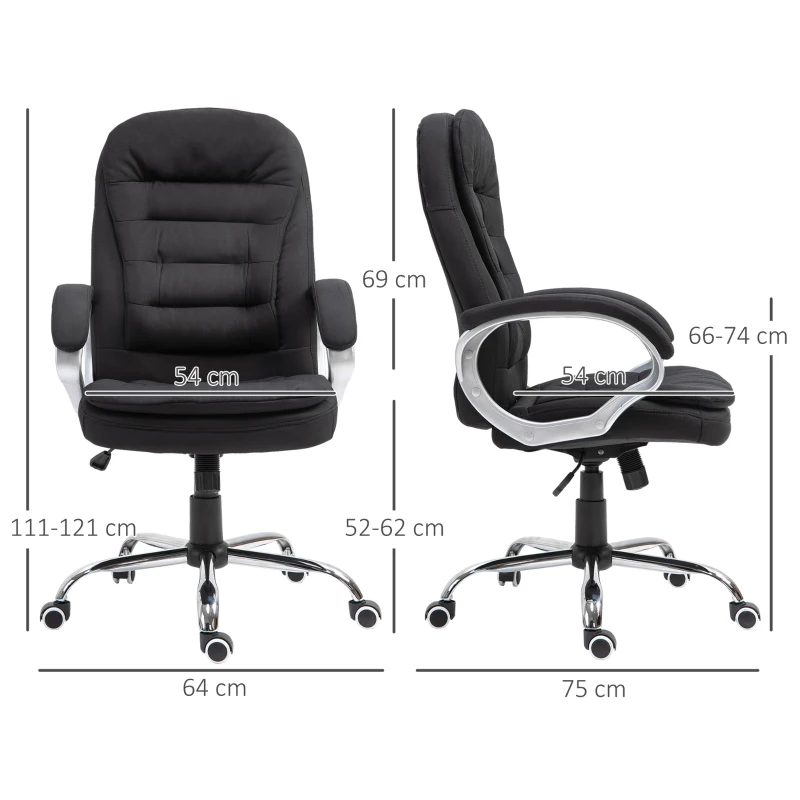 Vinsetto Ergonomic Office Chair Black