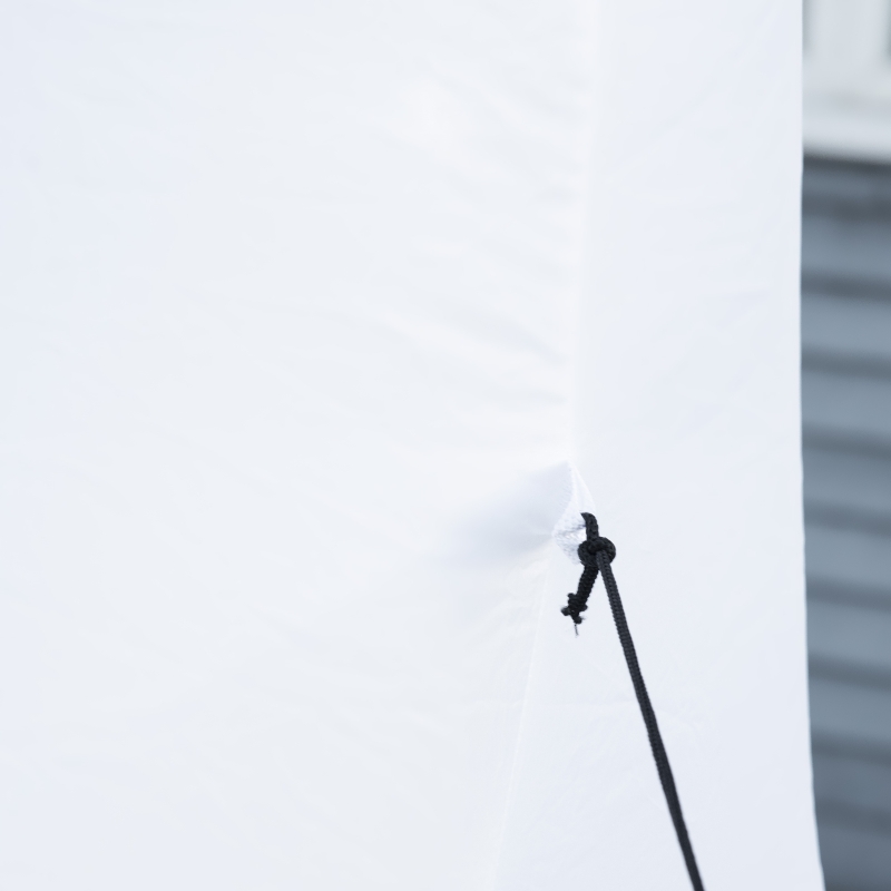 Outsunny Om de zapada gonflabil de 243 cm cu lumini LED, decoratiuni de Craciun pentru interior si exterior cu umflator inclus