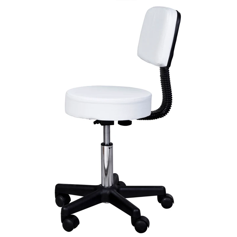 HOMCOM PU Leather Height Adjustable Minatare Salon Therapy Chair