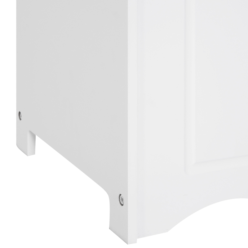 HOMCOM dulap din MDF, 55x34x58 cm, alb