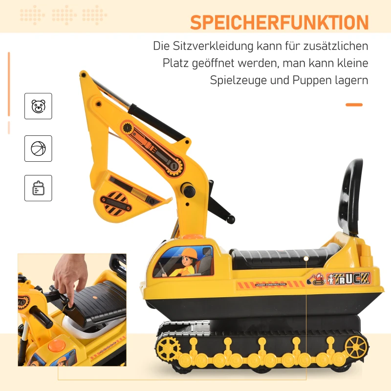 HOMCOM Bouwstenenset 12-delige set speelgoed van schuimstof om te bouwen voor kinderen van 1-3 jaar EPE(m-6)