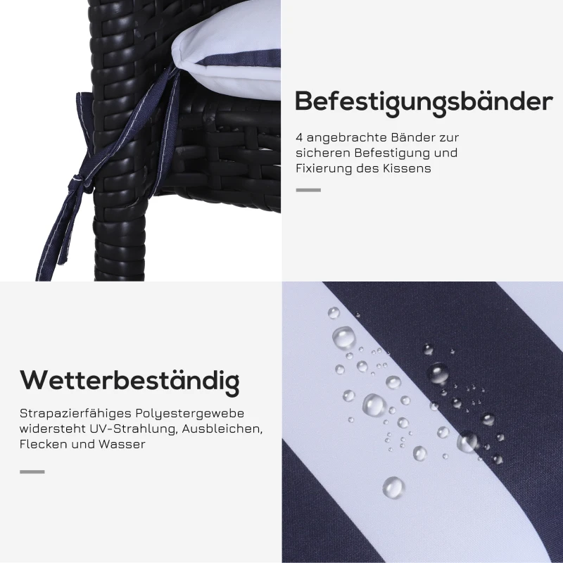 Zitkussens set van 6 stoelkussens zitkussens vloerkussens kussens tuinmeubelen