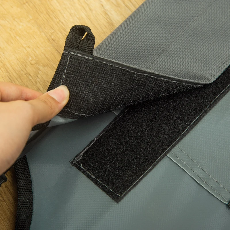 PawHut® Leżanka dla Zwierząt z Baldachimem Podwyższone Łóżko dla Psa Oddychająca Tafta