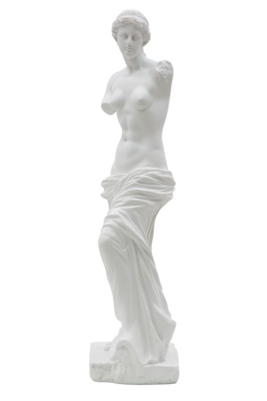 Scultura Statua Woman cm 14X12X49