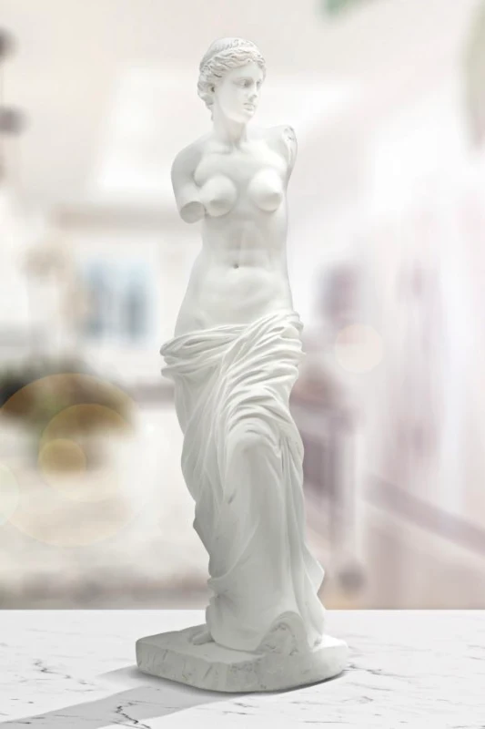 Scultura Statua Woman cm 14X12X49
