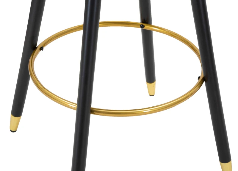 Sgabello Bar Prague Rosa cm 55X56X104