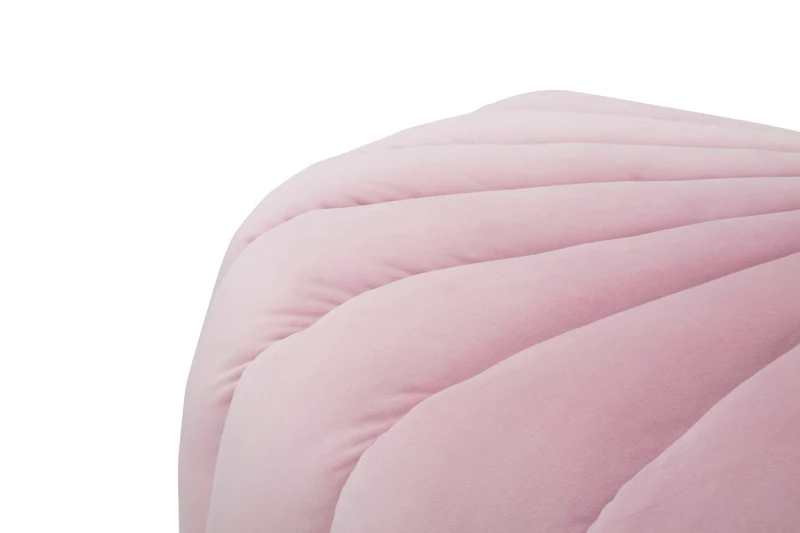 Pouf Shell Rosa cm 80X54X42