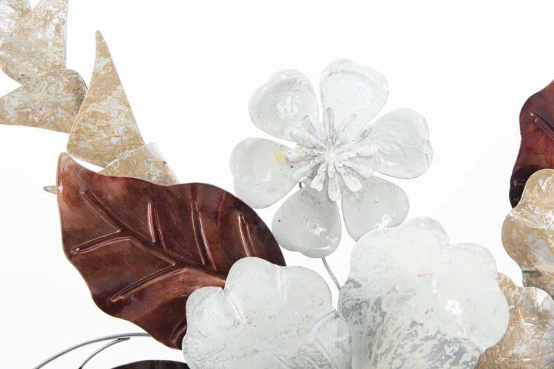 Pannello In Ferro Bouquet cm 83X8,5X55