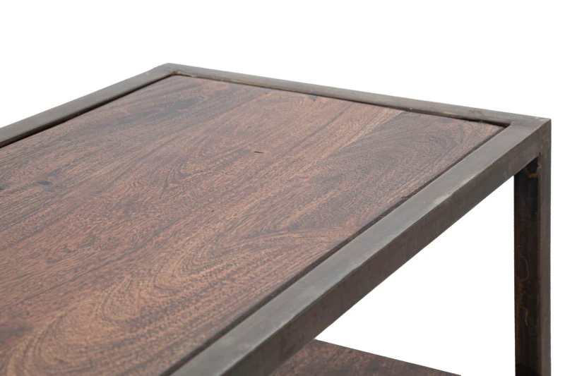 Mobiletto Burn cm 75X30X83 (Legno Di Acacia Nilotica)