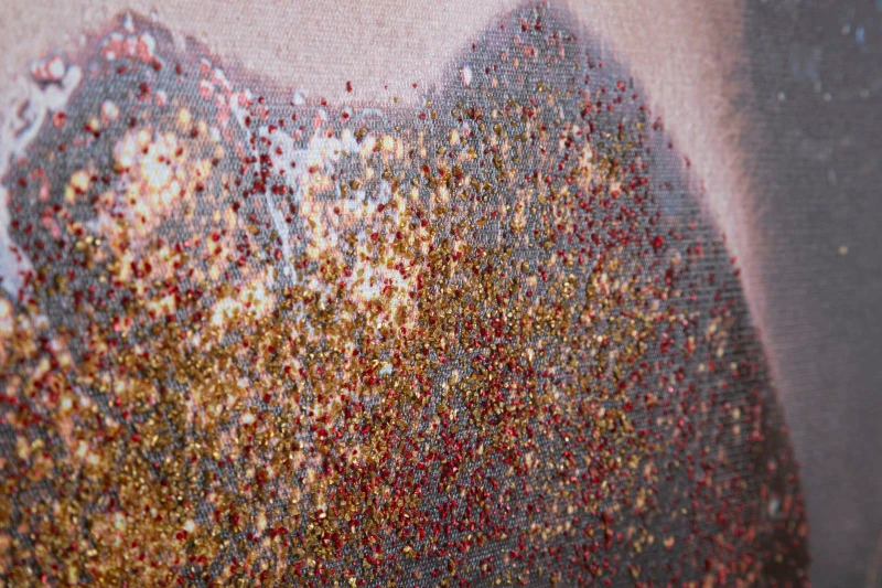 Stampa Su Tela Beautiful Lips cm 80X3,8X120