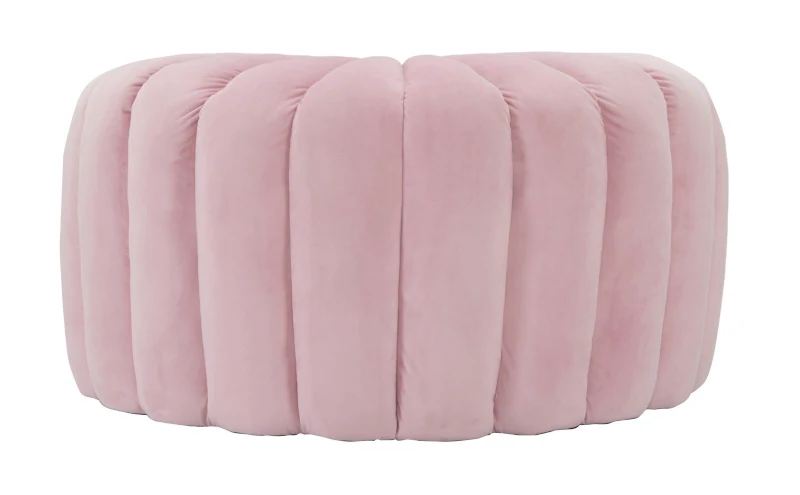 Pouf Shell Rosa cm 80X54X42