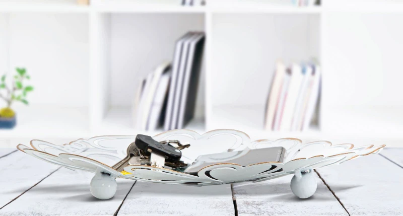 Svuotatasche White Heart cm Ø 29X4 Min 2