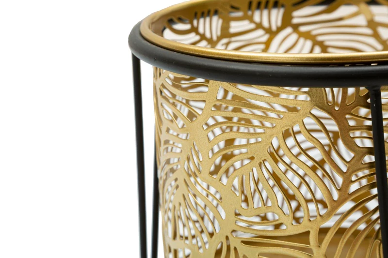 Portavasi Leavy Coppia -A- cm Ø 21X40-19X22