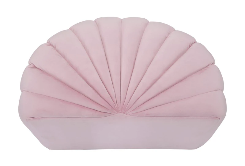 Pouf Shell Rosa cm 80X54X42