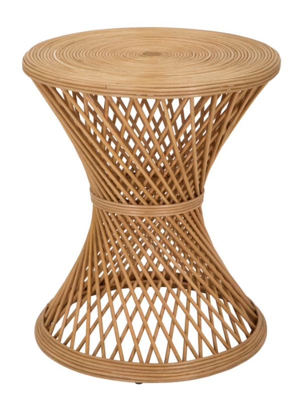 Tavolinetto Rattan cm Ø 48X56