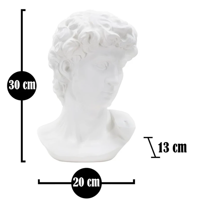 Scultura Roman Plus cm 20X13X30