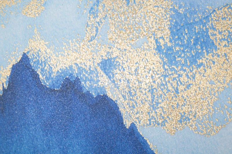 Stampa Dipinta Mountain Tree cm 80X3X120