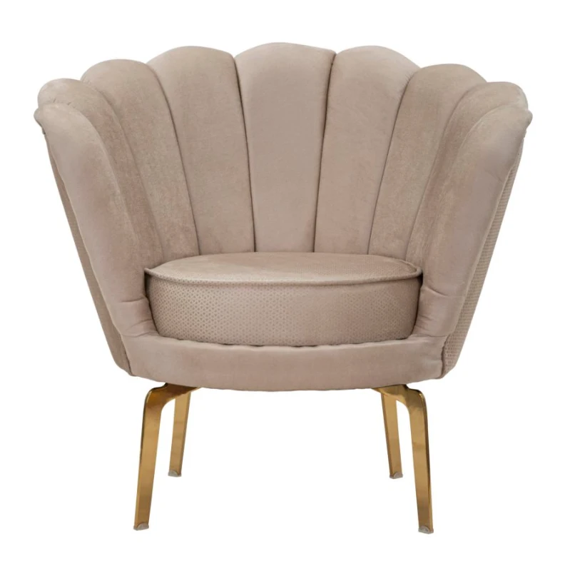 Poltrona Vienna Plus Crema cm 83X76X78