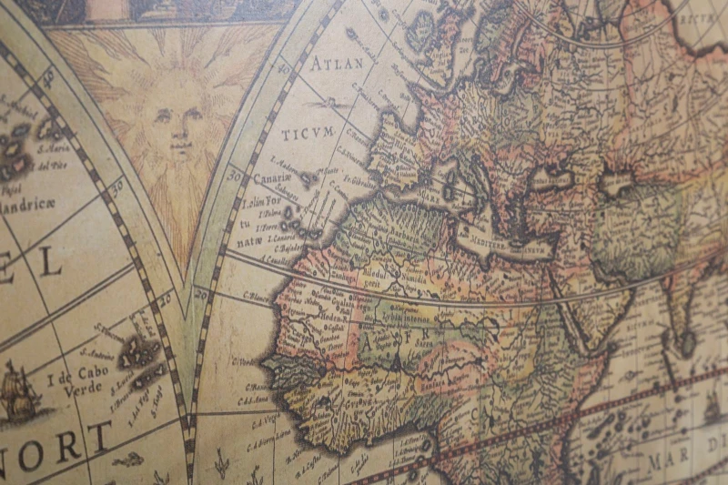 Pannello Da Muro World cm cm 80X3,5X120,5