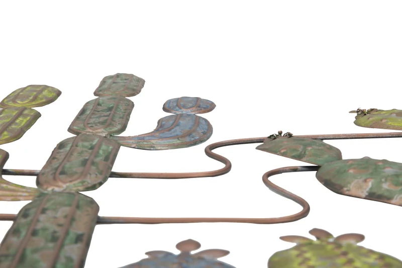 Pannello In Ferro Cactus -B- cm 90X2,5X64