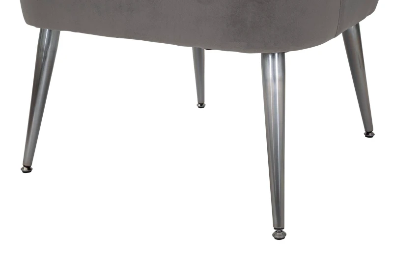 Poltrona Shell Grigia cm 65X69X84