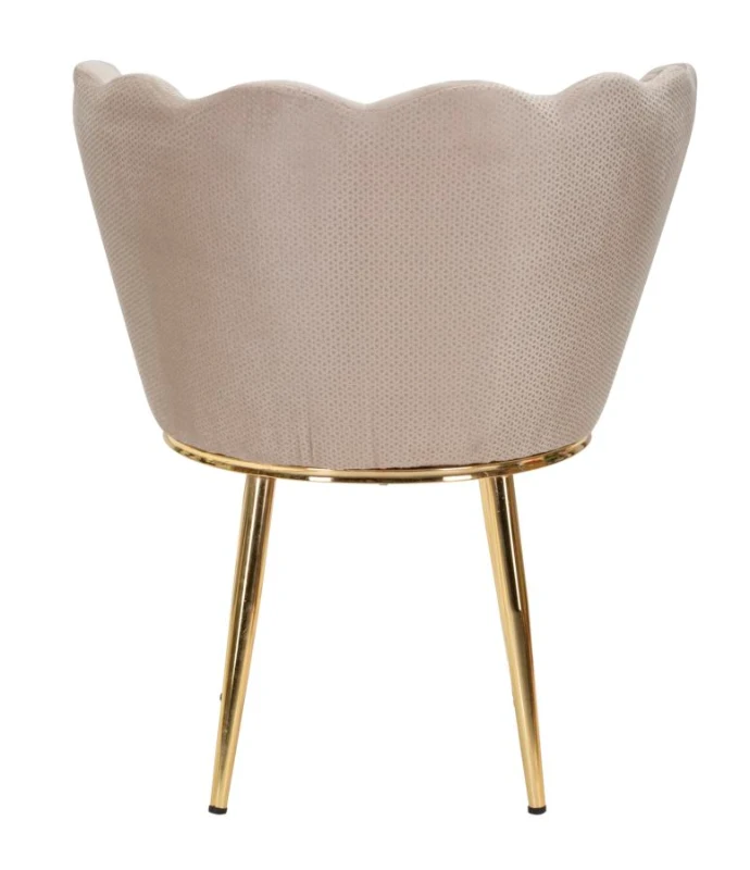 Poltrona Mindy Crema cm 70X63X83