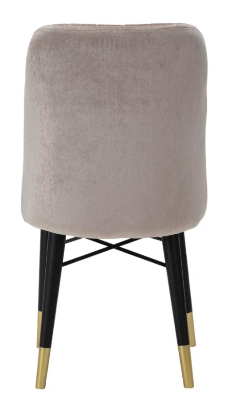 Sedia Bella Grigia Set 2Pz cm 50X49X92,5